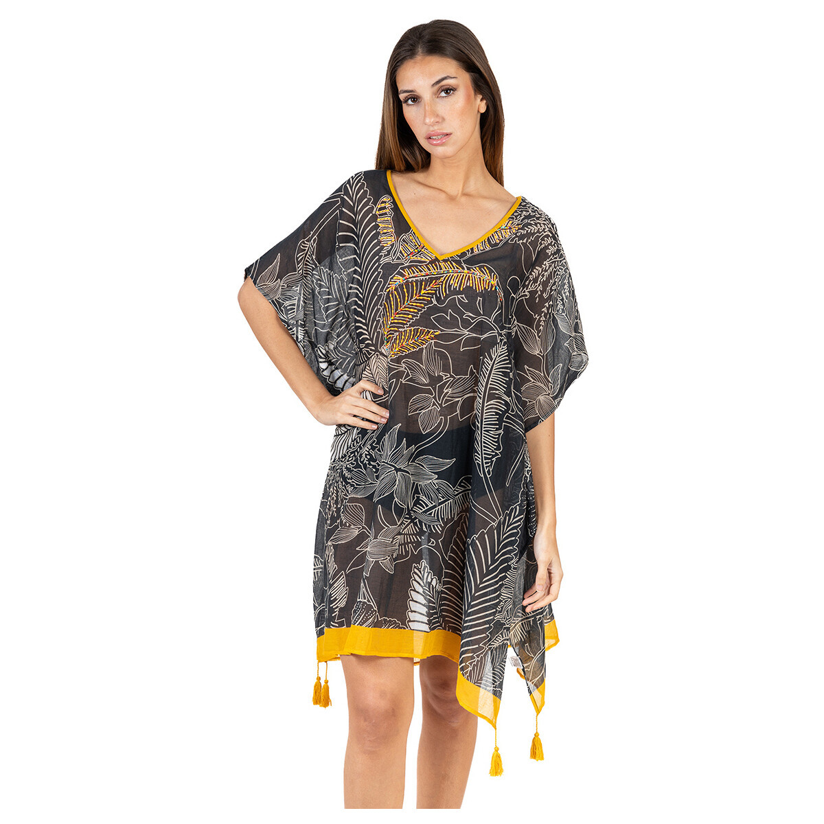 Isla Bonita By Sigris  Kaftan  Šedá