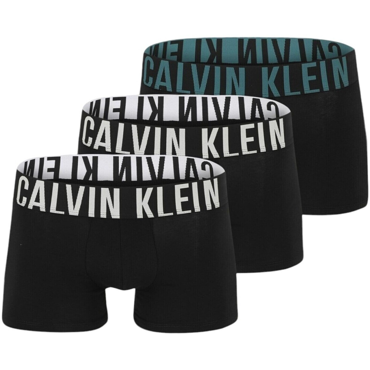 Calvin Klein Jeans  TRUNK 3PK 000NB3608A  Zelená