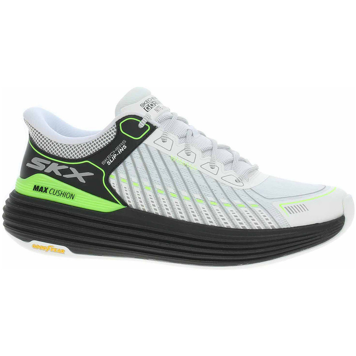 Skechers  Max Cushioning Suspension - Nitevizn white-black  Bílá
