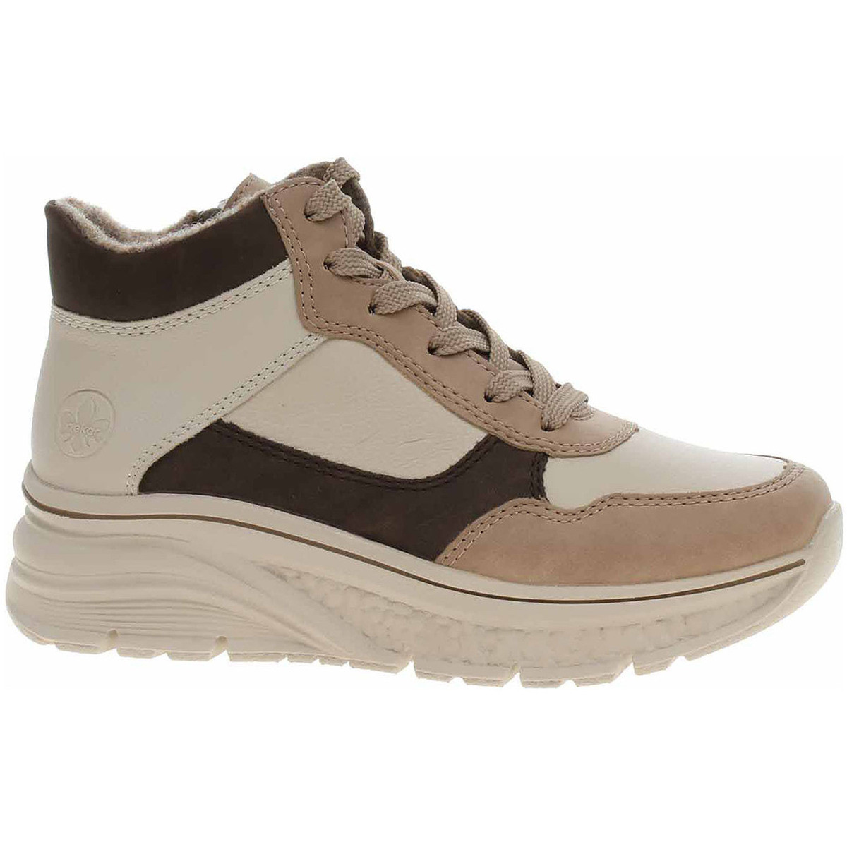Rieker  Dámská kotníková obuv  48002-60 beige  Béžová