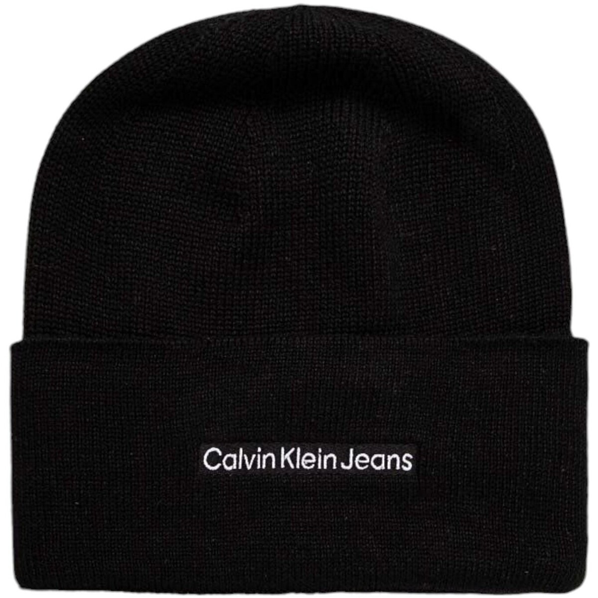 Calvin Klein Jeans  INST EMBRO BEANIE K50K512452  Černá