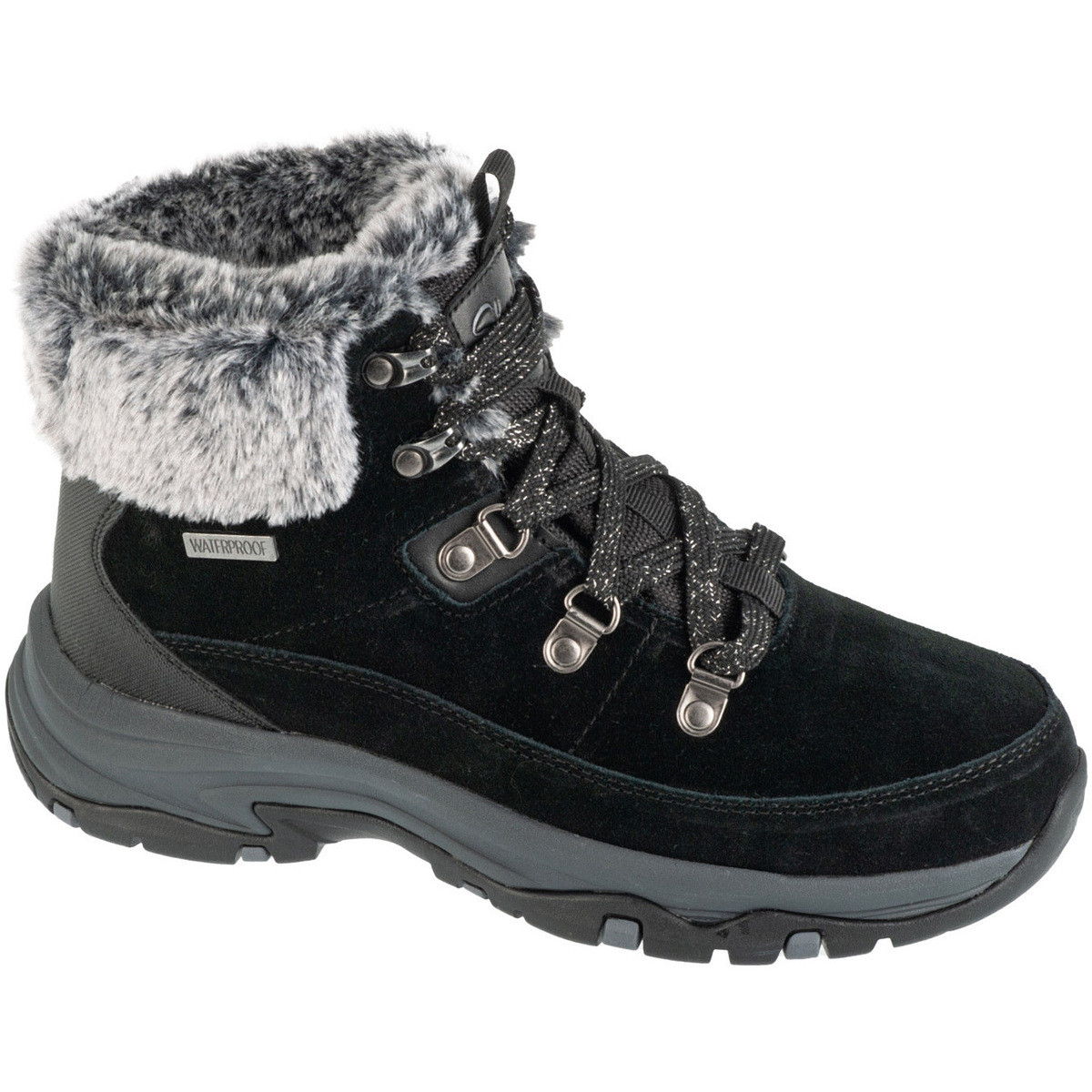 Skechers  Trego - Snow Worries  Černá