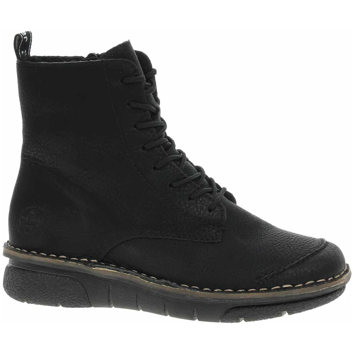 Rieker  Dámská kotníková obuv  73310-00 schwarz  Černá