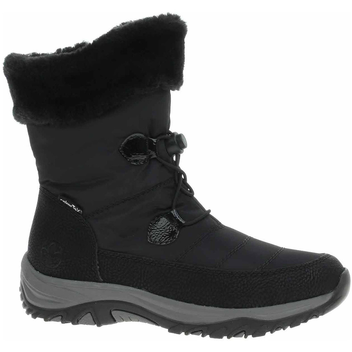 Rieker  Dámské sněhule  M9683-00 schwarz  Černá