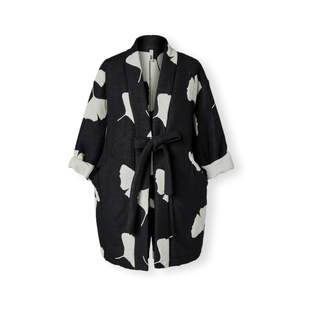 Wendy Trendy  Jacket 224316 - Black/White  Černá