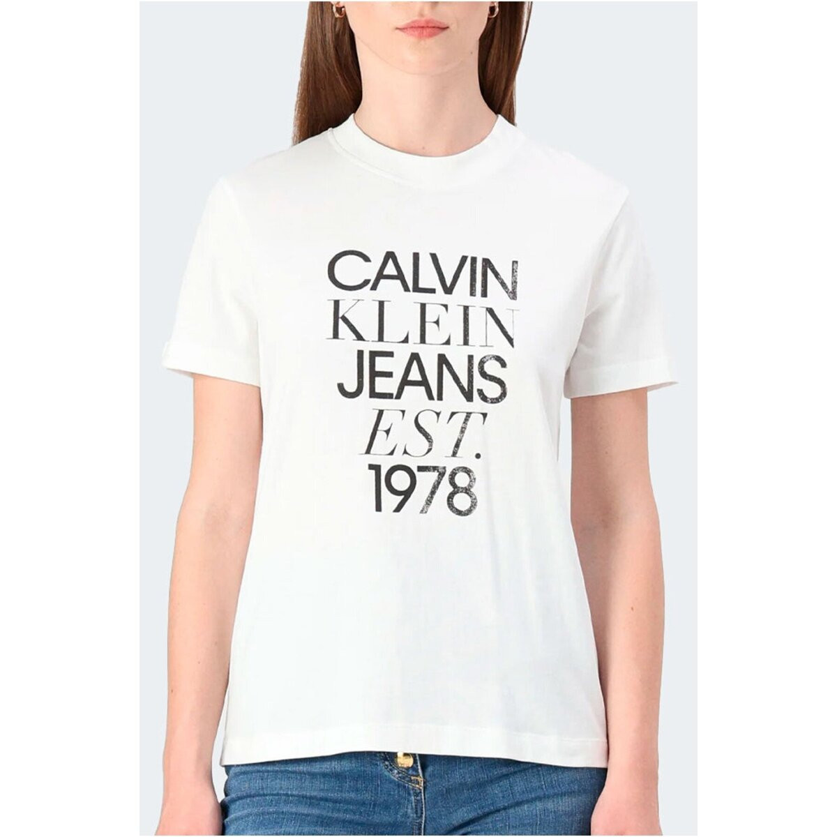 Calvin Klein Jeans  J20J224910  Bílá