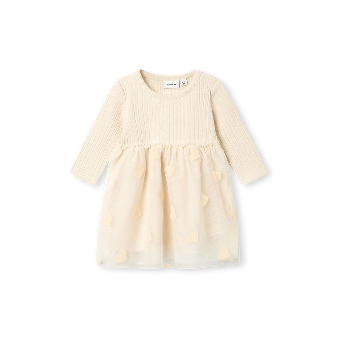 Name it  Najas Baby Dress - Summer Sand  Béžová