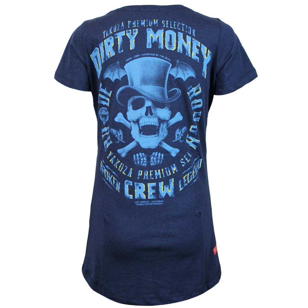 Triko dámské Yakuza Premium Dirty Money Crew - navy, M