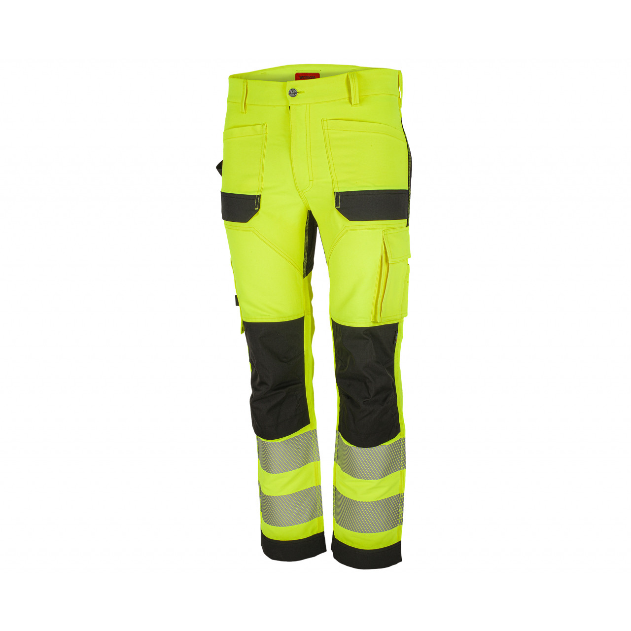 Kalhoty pracovní Bennon Erebos Class 2 Hi-Vis - žluté-černé, 44