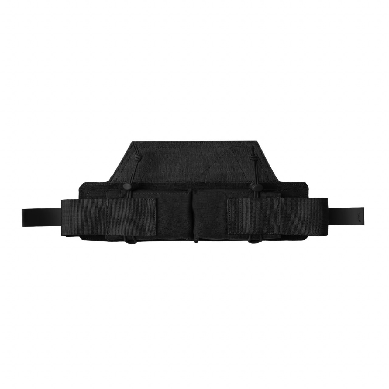 Spodní pouzdro pod vestu Helikon Double Horizontal Pouch - černé