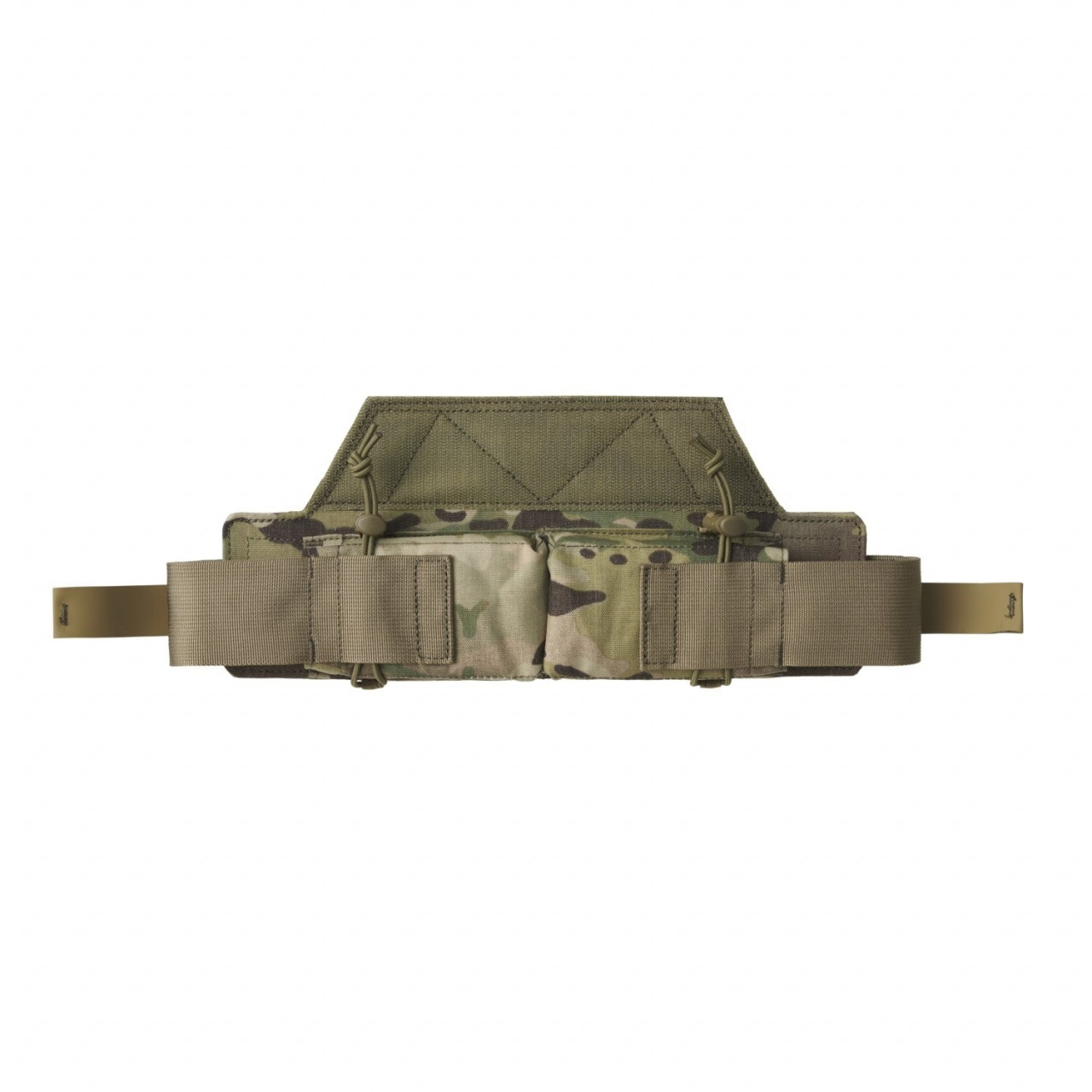 Spodní pouzdro pod vestu Helikon Double Horizontal Pouch - multicam