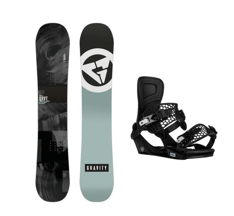 Gravity Contra 24/25 pánský snowboard + Gravity Indy black vázání