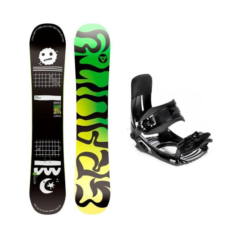 Gravity Empatic Jr 24/25 juniorský snowboard + Croxer MP180 vázání