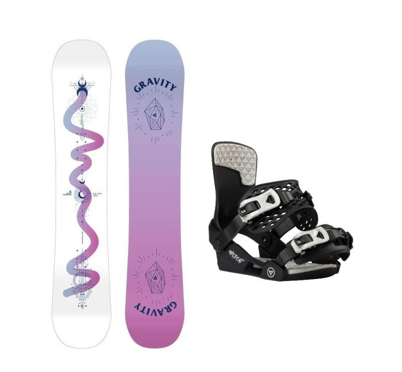 Gravity Fairy 24/25 juniorský snowboard + Gravity Wildcat black vázání