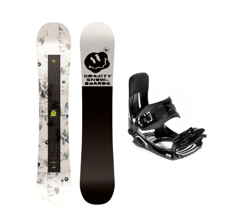 Gravity Flash 24/25 juniorský snowboard + Croxer MP180 vázání