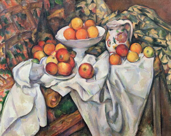 Cezanne, Paul Obrazová reprodukce Apples and Oranges, Cezanne, Paul, 40 × 30 cm