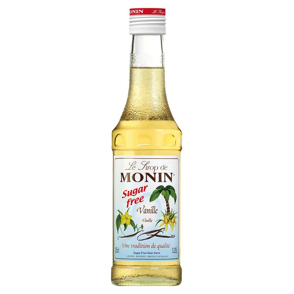 MONIN Sirup vanilka bez cukru 0,25 l