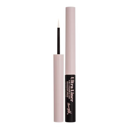 Barry M Ultra Liner 2-in-1 Eyeliner & Lash Enhancing Serum vyživující a posilující oční linka 1.7 ml odstín White