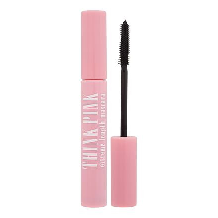 Dermacol Think Pink Extreme Length Mascara řasenka pro extrémní prodloužení řas 12 ml odstín Black