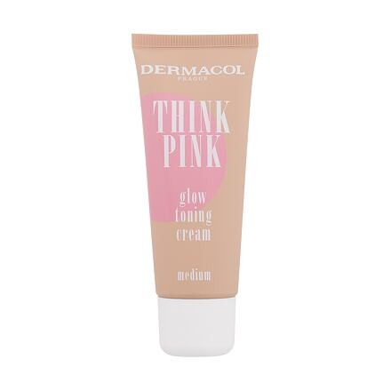 Dermacol Think Pink Glow Toning Cream rozjasňující tónovací krém 30 ml odstín 2 Medium