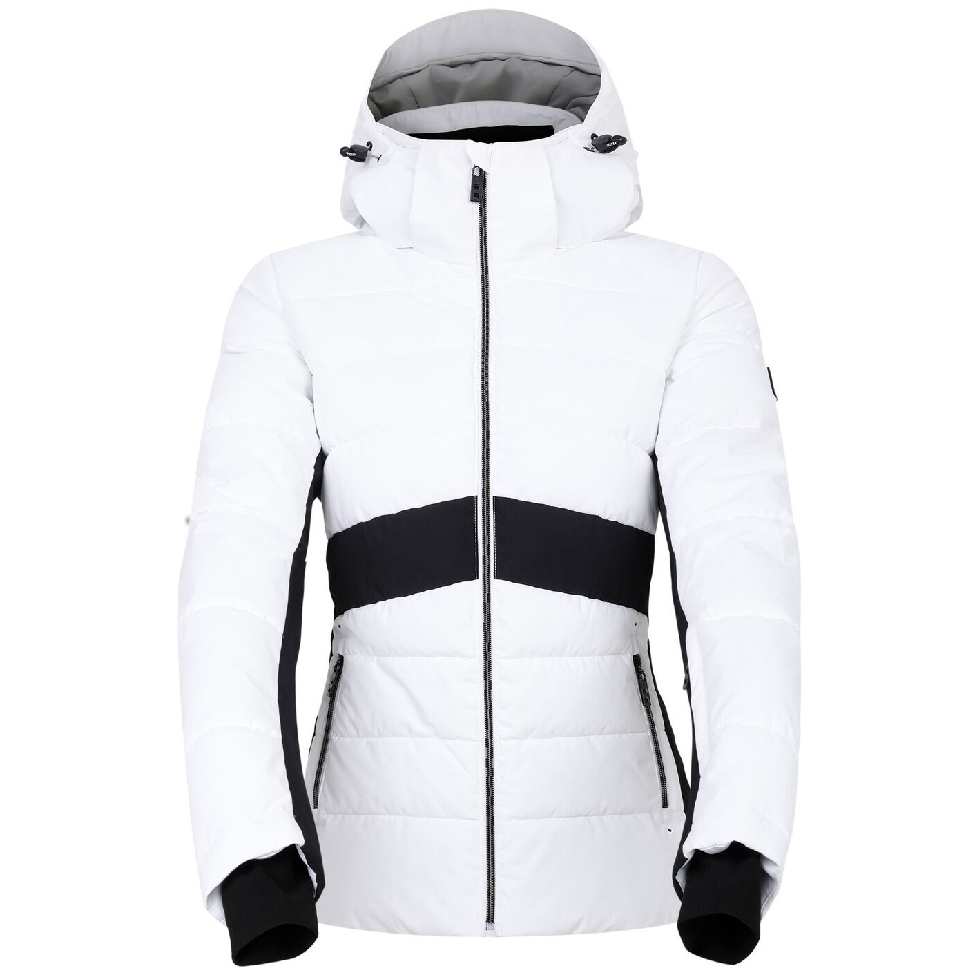 Dámská bunda Dare 2b Glacial Jacket Velikost: L / Barva: bílá/černá