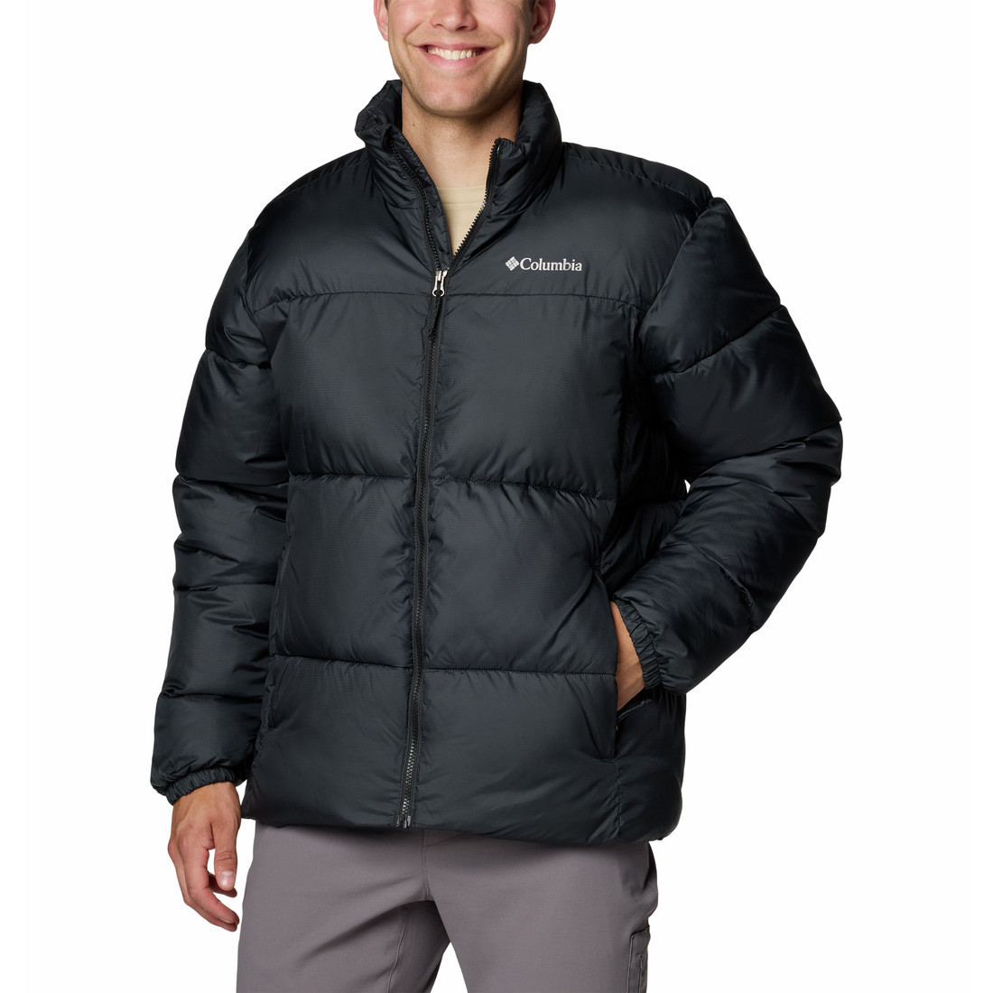 Pánská zimní bunda Columbia Puffect™ III Jacket Velikost: L / Barva: černá