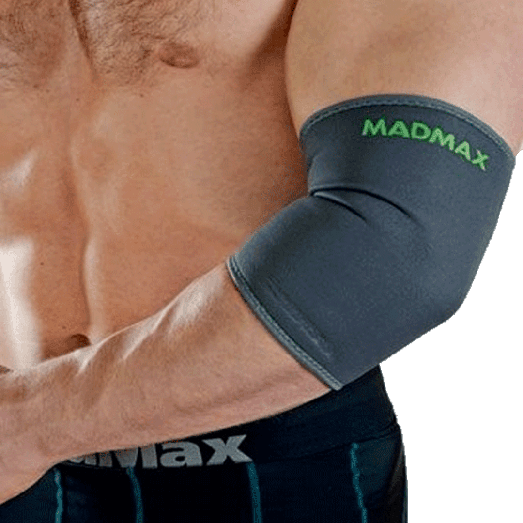 MadMax Bandáž neopren na loket MFA293 šedá - S