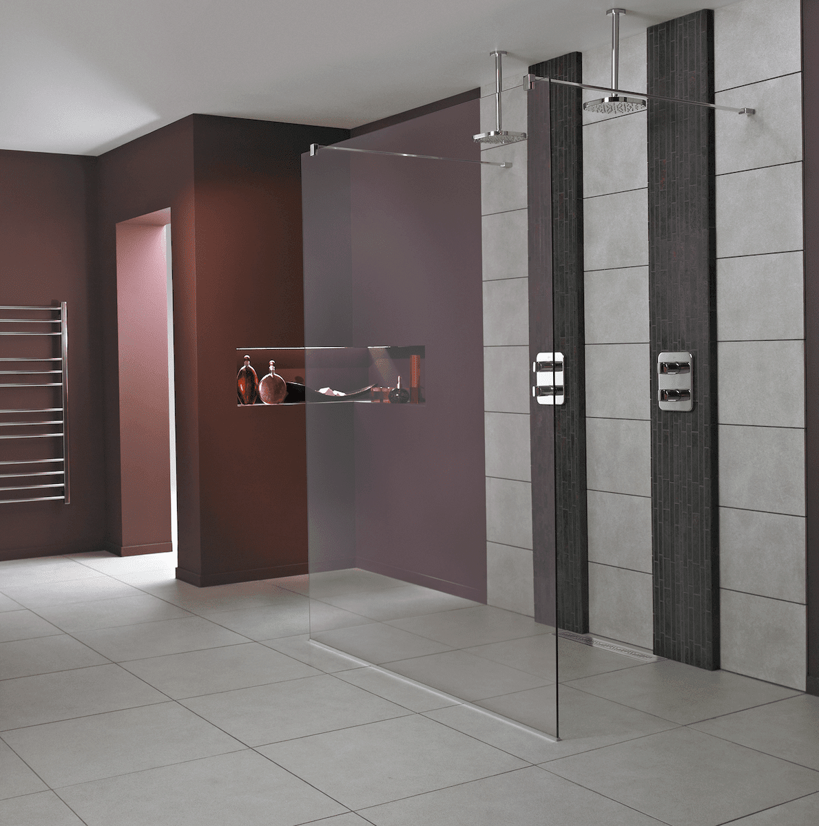 Sprchová zástěna walk-in 70 cm Ideal Standard Wetroom L6220EO