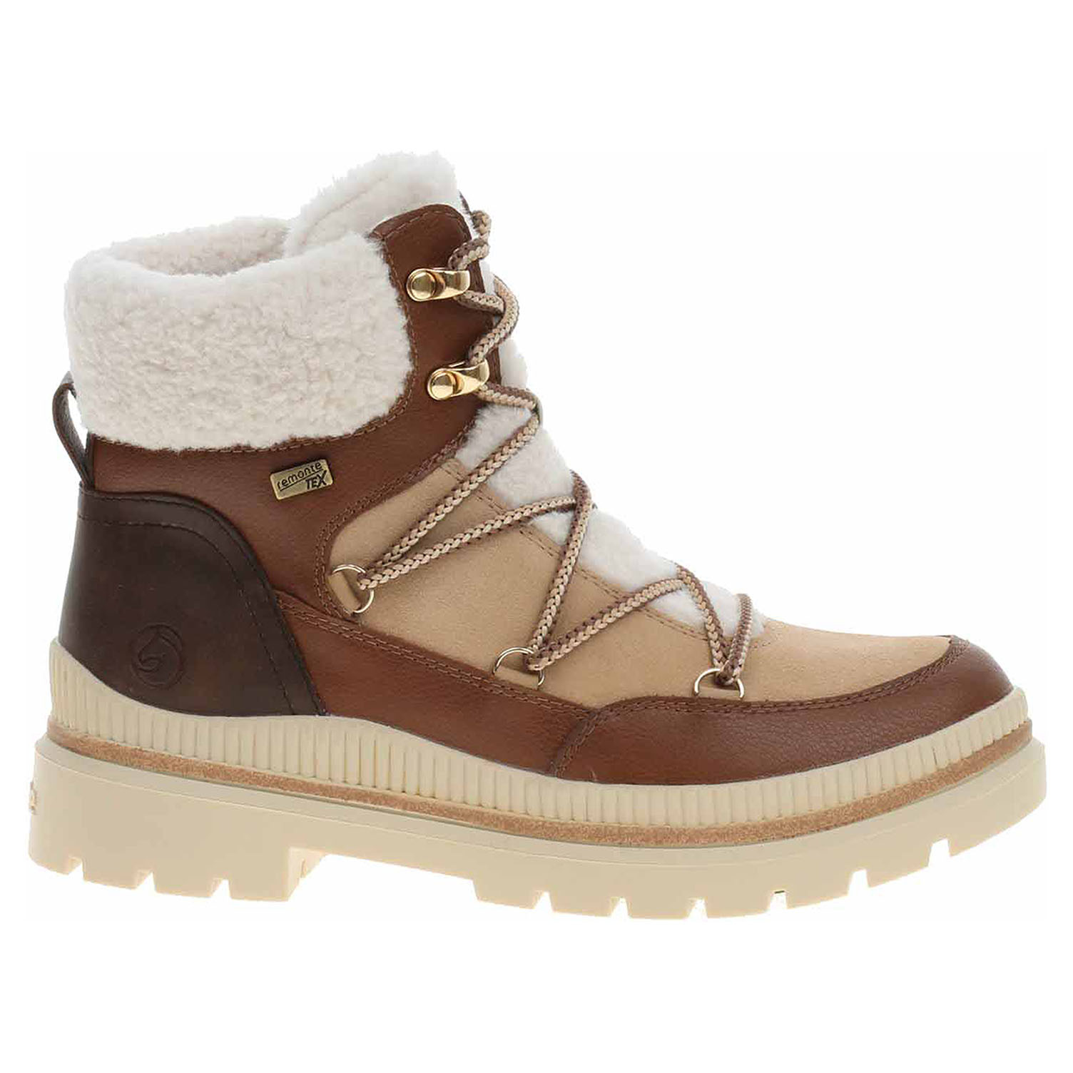 Ecco Dámská kotníková obuv Remonte D0C80-22 braun kombi 22401303