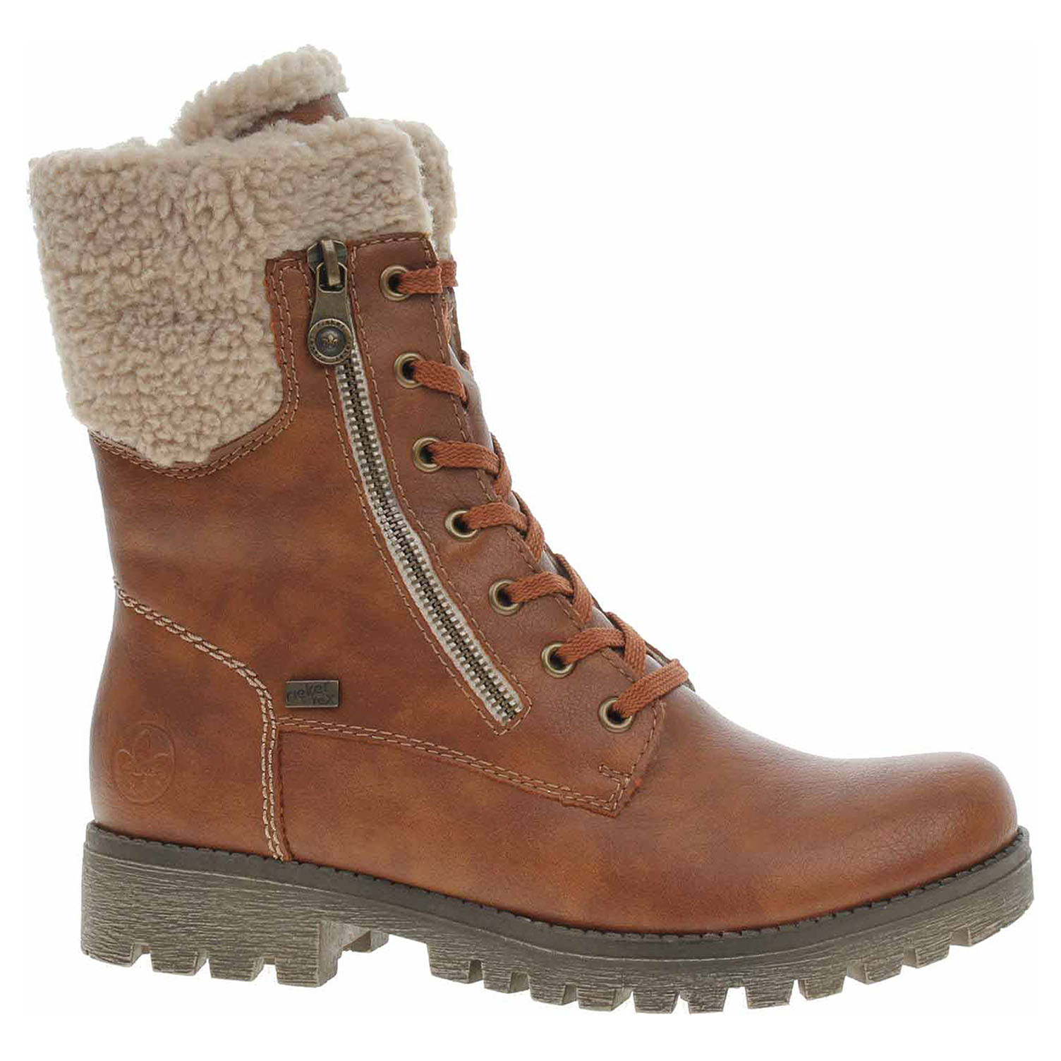 Ecco Dámská kotníková obuv Rieker 78522-24 braun 22401296