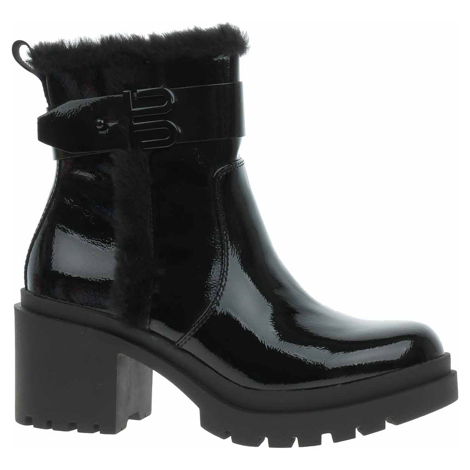 Ecco Dámské polokozačky Bagat D31-AMH50-5769 1010 black 22601373