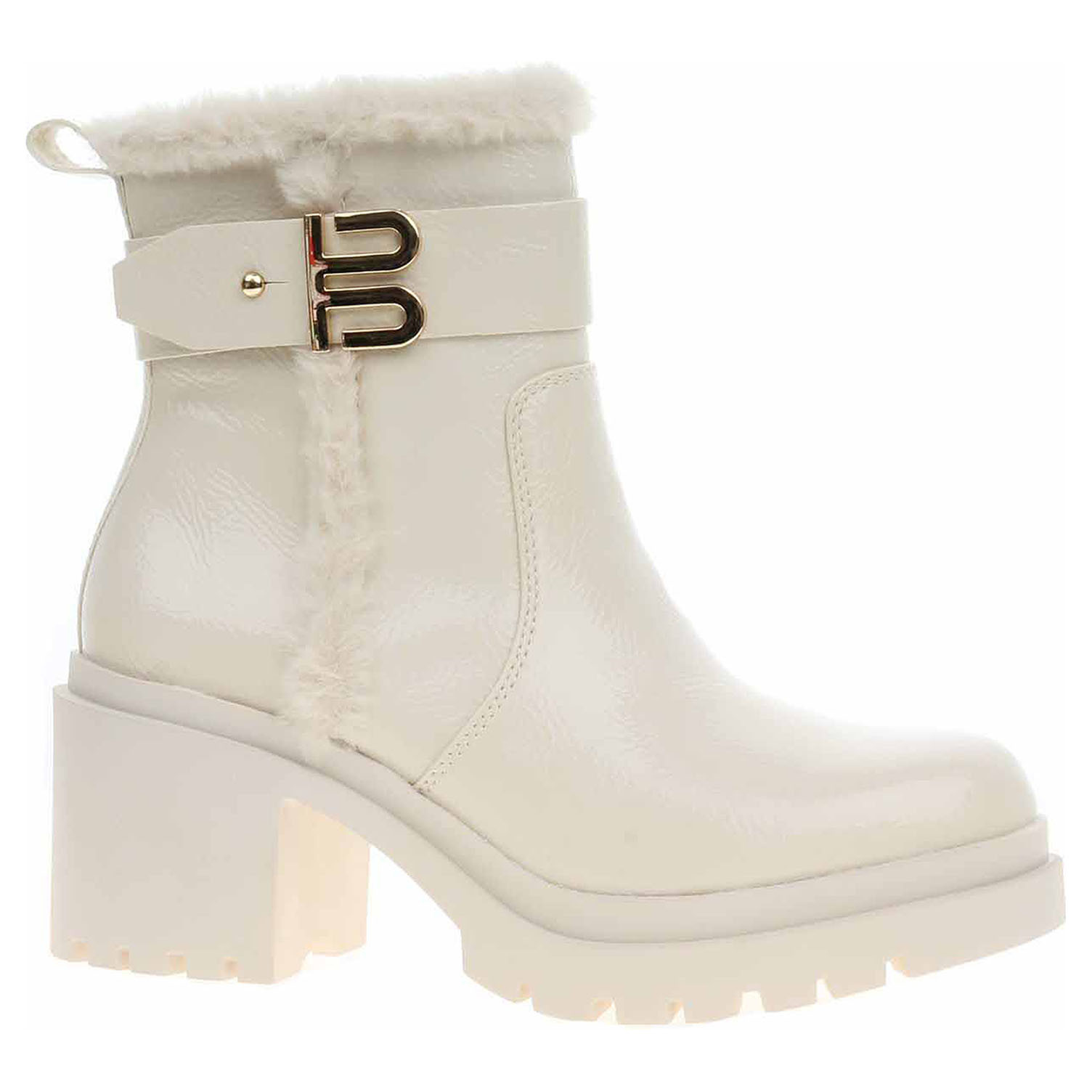 Ecco Dámské polokozačky Bagatt D31-AMH50-5769 2121 offwhite 22601372