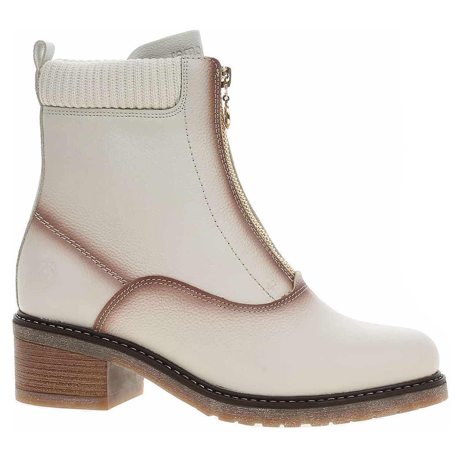 Ecco Dámské polokozačky Remonte D1A80-80 weiss 22601358