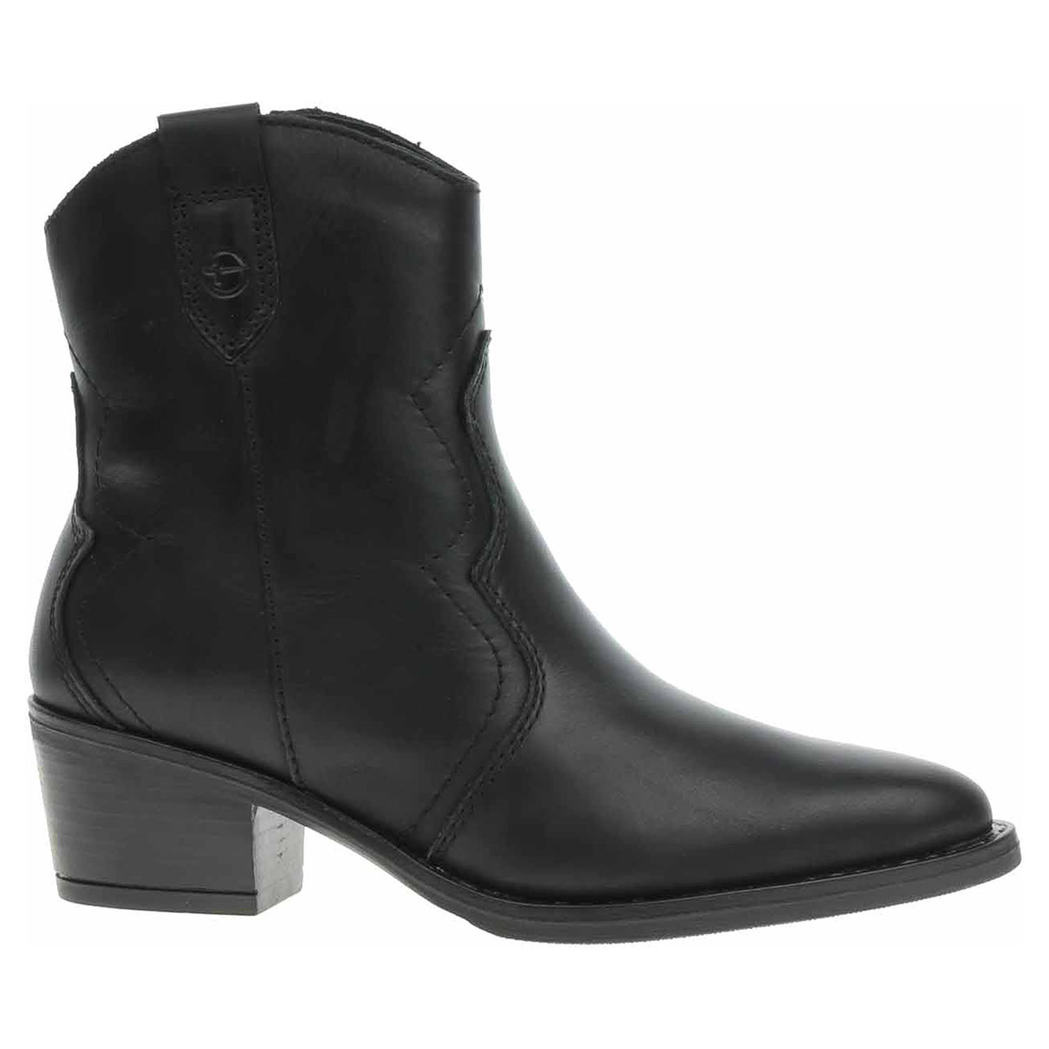 Ecco Dámské polokozačky Tamaris 1-25702-41 black leather 22401289