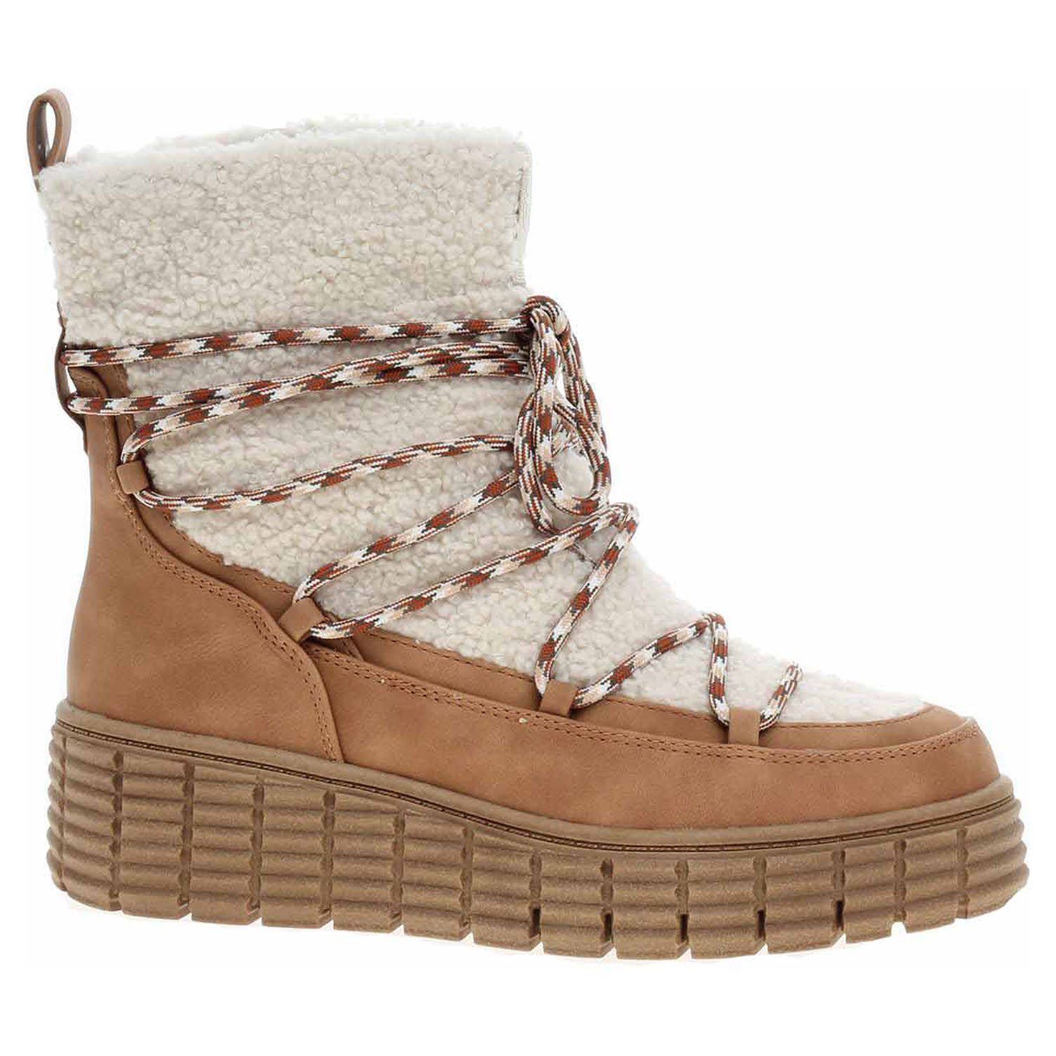 Ecco Dámské polokozačky Tamaris 1-26479-43 camel comb 22700278