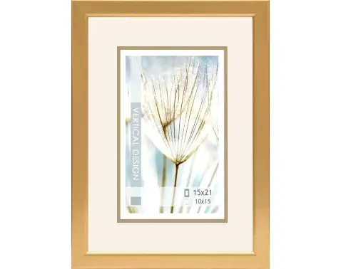 Fotorámeček Giulia 15x21 cm, zlatý