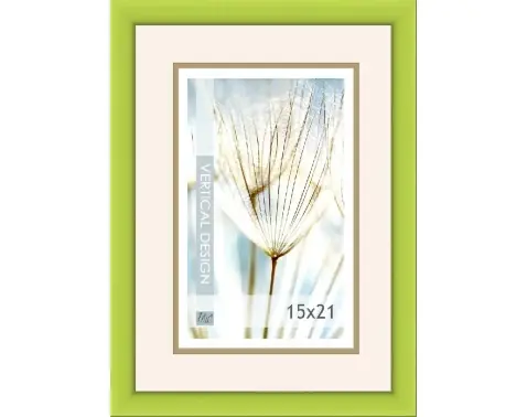 Fotorámeček Giulia 15x21 cm, zelený