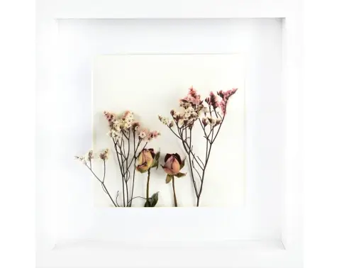 Fotorámeček Lanc 13x13 cm, bílý