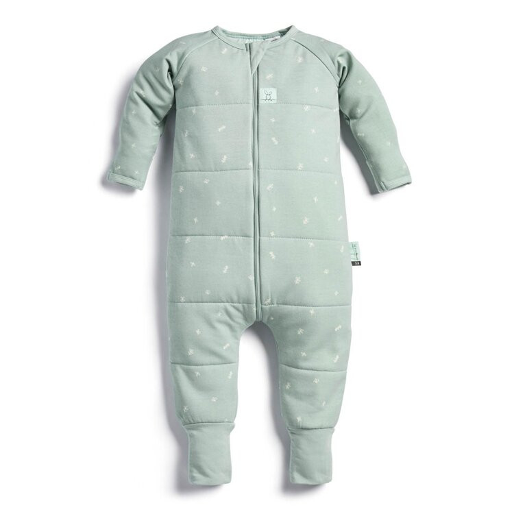 ERGOPOUCH Overal na spaní organická bavlna Onesie Sage 12-24 m, 2,5tog