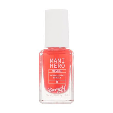 Barry M Mani Hero Nourish vyživující lak na nehty s malinovým extraktem 10 ml pro ženy