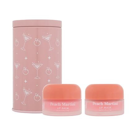 Barry M Lip Mask & Balm Set Peach Martiny dámský balzám na rty 14 g