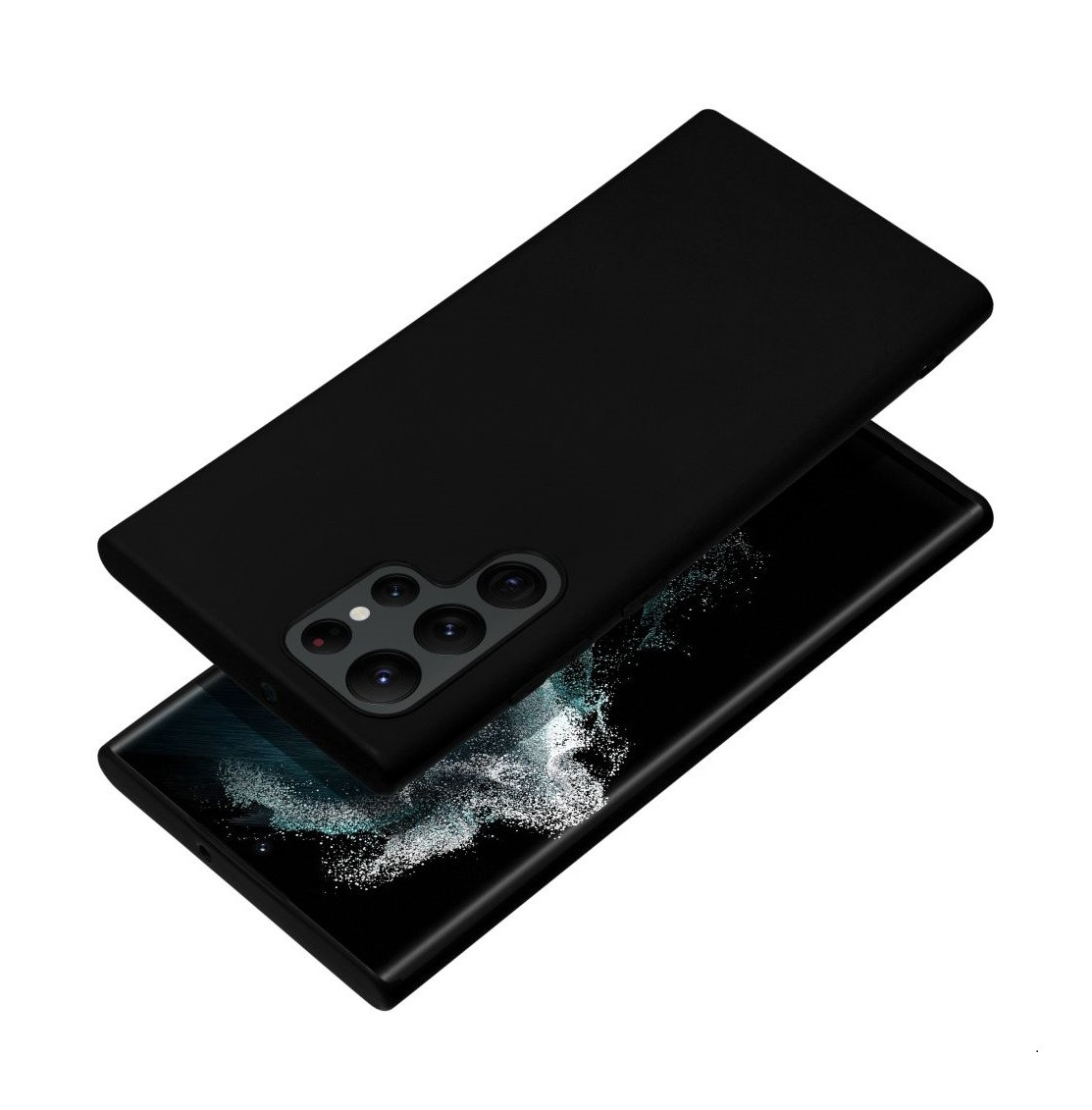 Kryt TopQ Soft Samsung S24 FE černý 131376