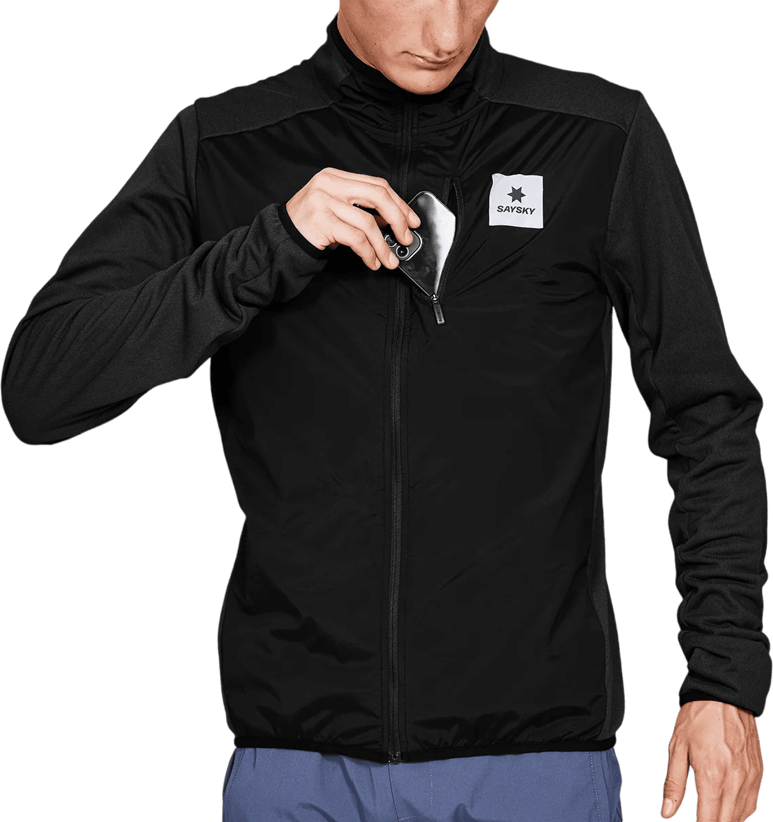 Mikina Saysky Flow Zip Fleece