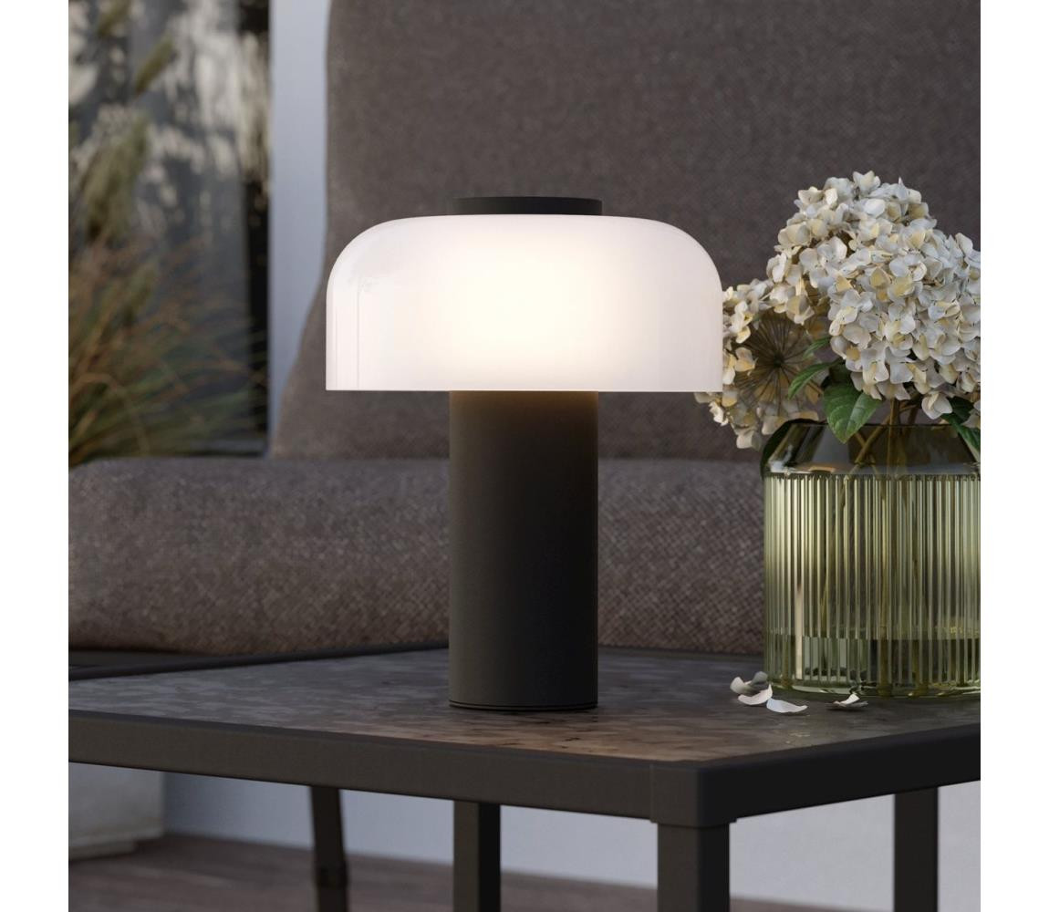 Eglo Eglo 900984 - LED Stmívatelná venkovní lampa PONENTE 2,25W/5V IP44 černá/bílá