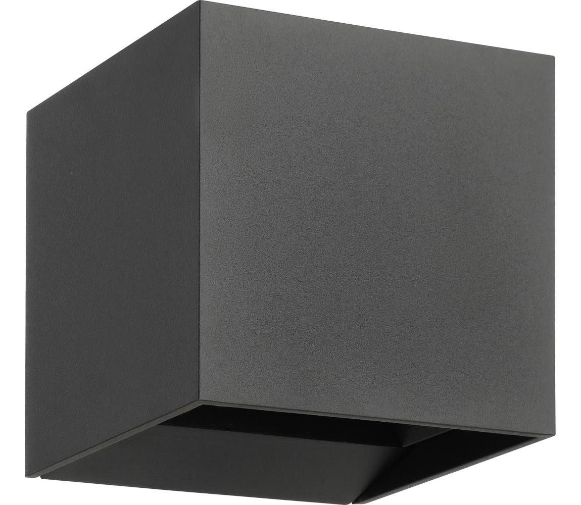 Eglo Eglo 901065-LED Venkovní nástěnné svítidlo CALPINO 2xLED/2,8W/230V IP54 antracit