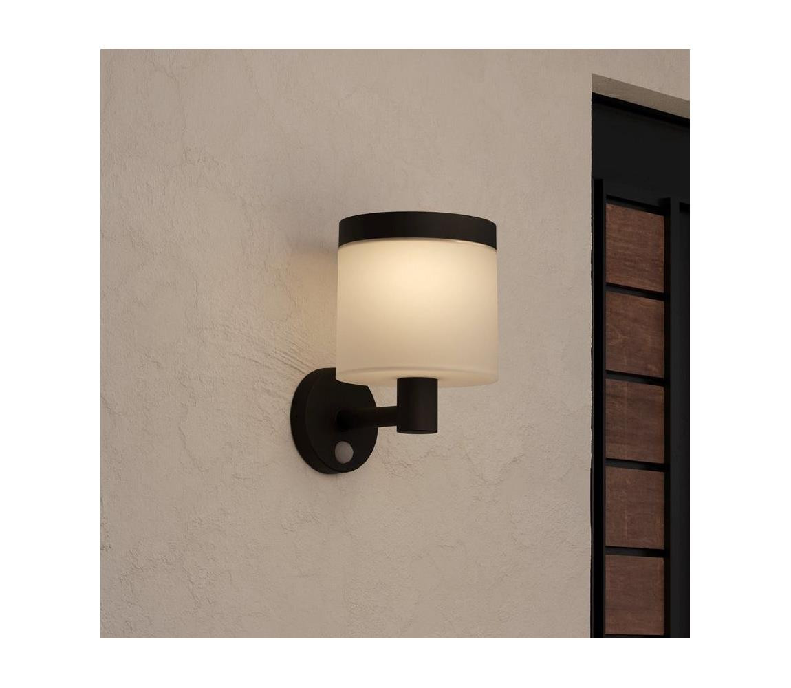 Eglo Eglo 901076-LED Solární nástěnné svítidlo se senzorem PANTETE LED/7,5W/3,7V IP44