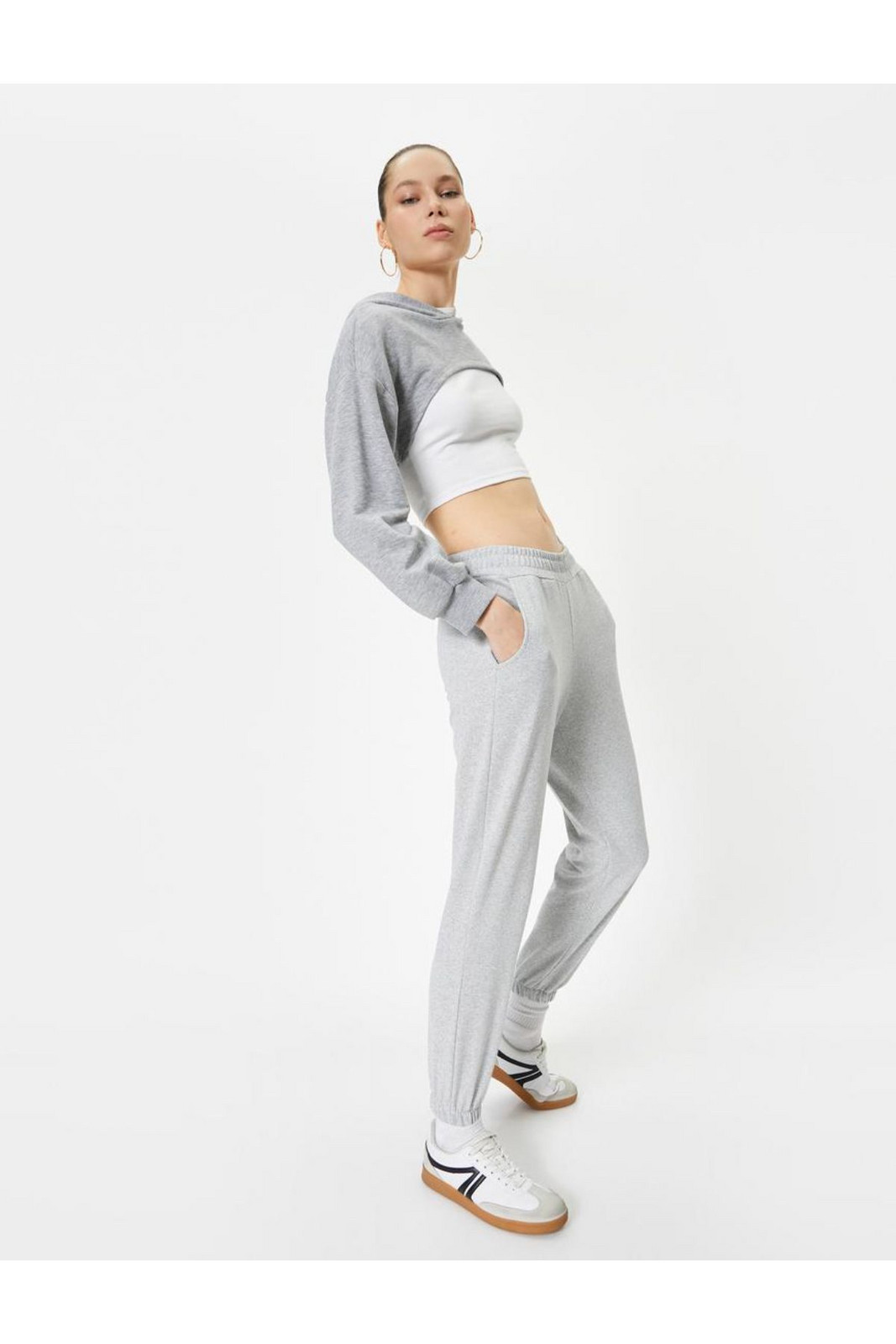 Koton Jogger Sweatpants Comfortable Fit with Pocket