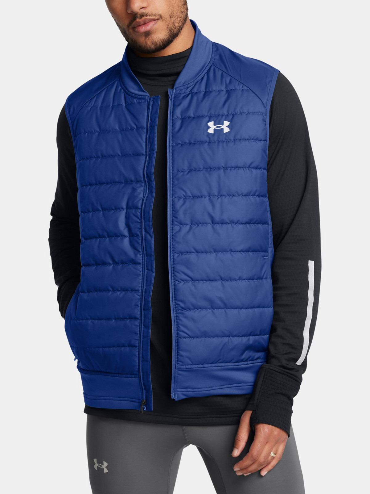 Under Armour Pánská vesta UA Launch Insulated Vest - Pánské