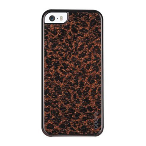 Odoyo kryt Glamour pro iPhone SE/5S/5, flash'in leopard