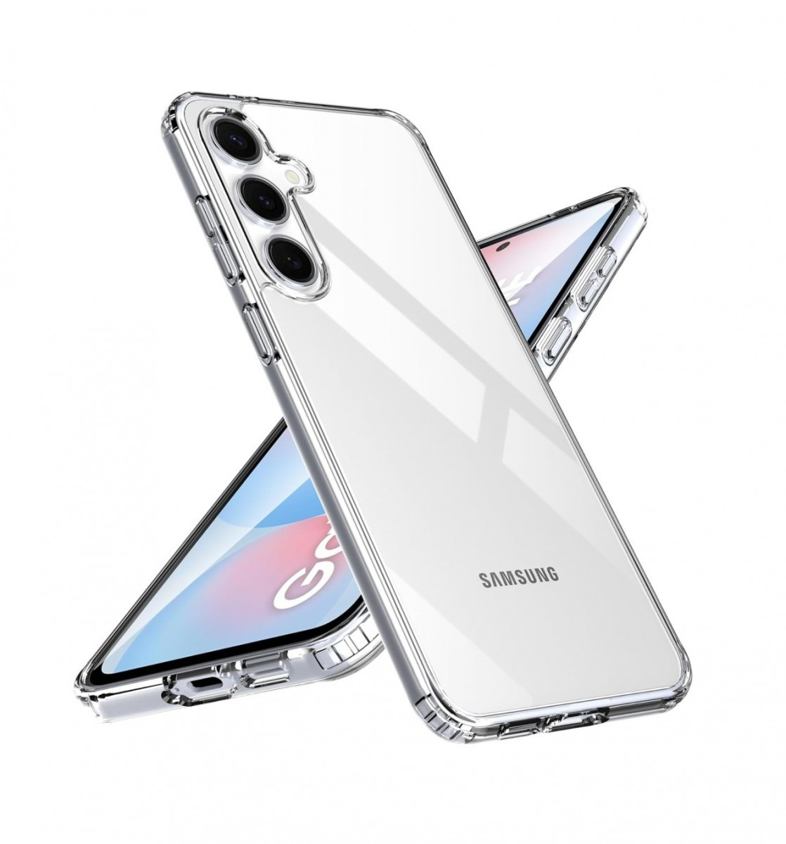 Kryt TopQ Samsung S24 FE průhledný ultratenký 0,5 mm 123725